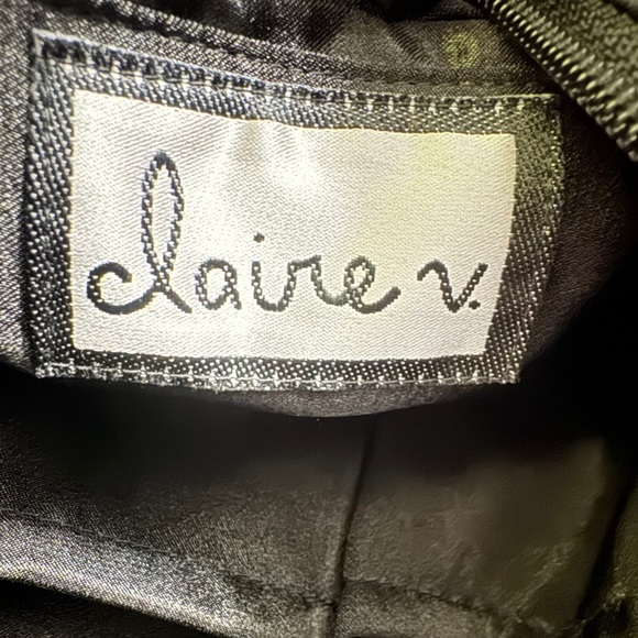 🌼 Claire V. Floral Handbag | Bamboo Handles | Silk Lined Vintage Tote - Picture 11 of 11